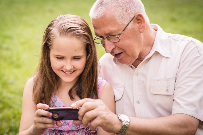 Grandkids: reducing screen time, making memories