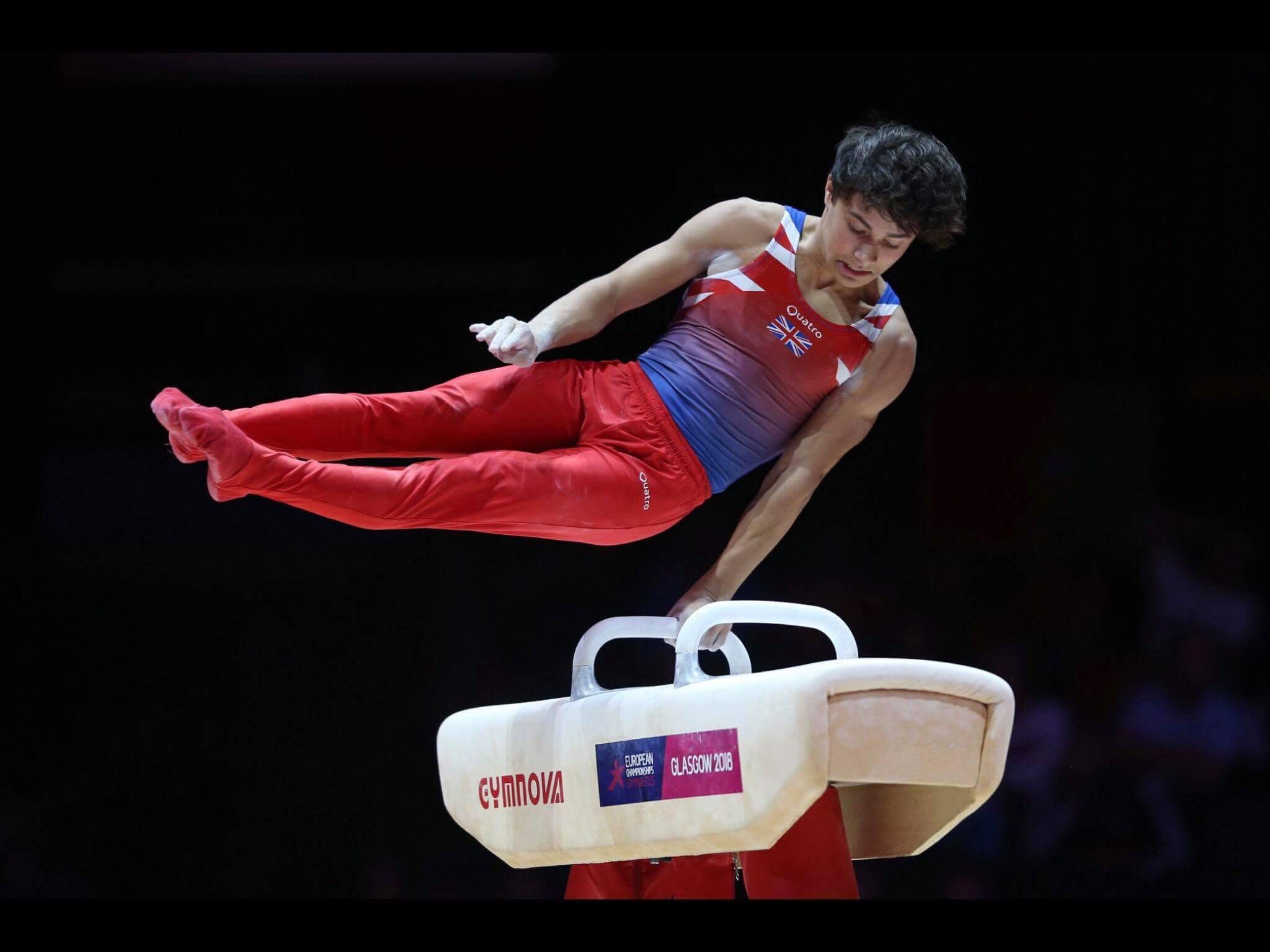 Retirement Line sponsors gymnastics star
